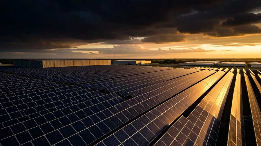 Solar and battery storage
